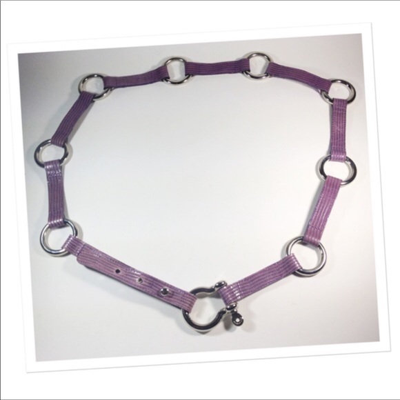 Burberry Accessories - Burberry chain link belt